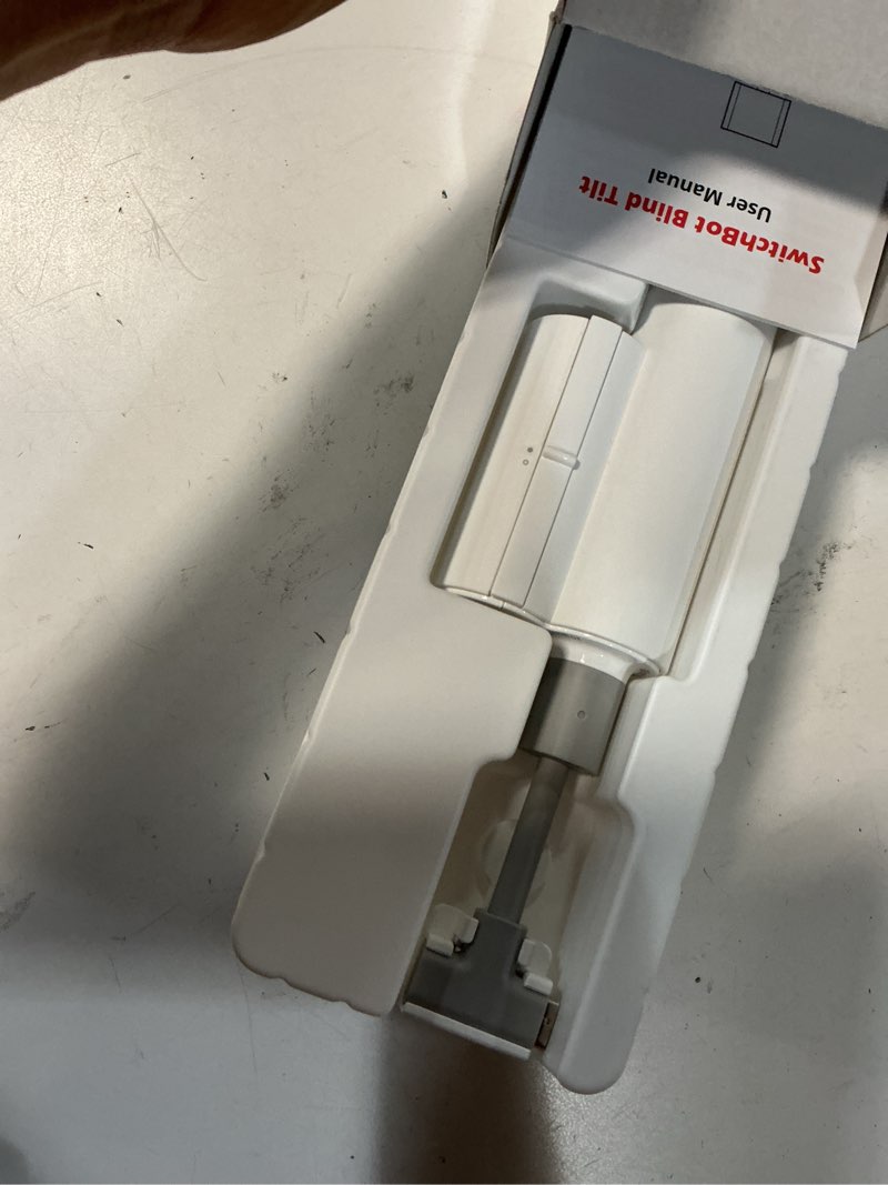 Condition photo showing New/Like New for switchbot blind tilt motorized blinds - smart electric blinds, automatic blind opener and closer, solar powered, light sensing control, add hub mini to make it compatible with alexa & google home 1