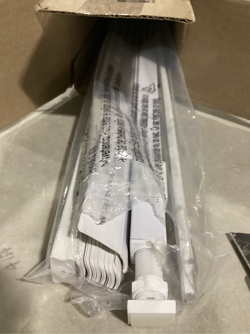 Condition photo showing Good Condition for LazBlinds No Tools No Drill 1" Vinyl Mini Blinds, Cordless Blinds for Windows, Light Filtering Horizontal Window Blinds & Shades, 38" W x 48" H, White Cordless-white 38" W x 48" H