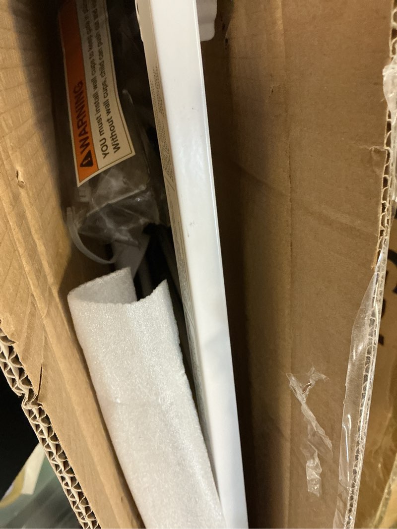 keny Extra Wide Baby Gate - Auto Close Safety Gate, Pressure Mounted, 29\"-47.3\", 30\" Tall, white 29-47.3\"Wide, 30\"Tall