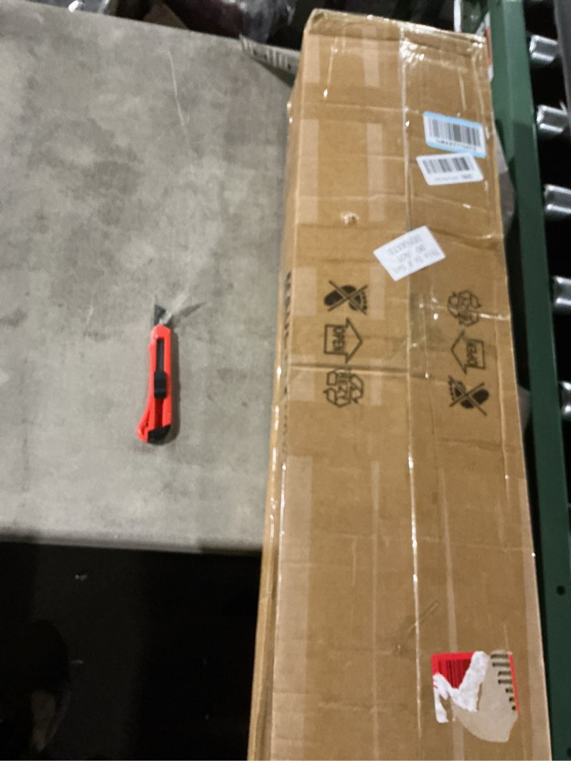 Condition photo showing Good Condition for Tessco for you 4 Set 5 Arms Acrylic Candelabra Centerpieces 46.4'' Tall Clear Candle Holders Wedding Table Centerpiece Floor Candle Stand with Acrylic Shade Fit 0.8'' LED Candles for Home Party