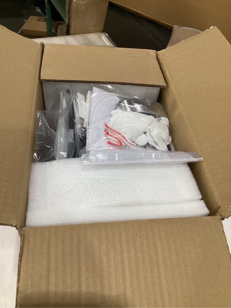 Condition photo showing New/Like New for bathroom exhaust fan (with lighting and heating) 4-in-1 ventilation system | 1800w heating, 190 cfm airflow, ultra-quiet 30 db | easy install, cutout size: 11.2 x 11.2 in white