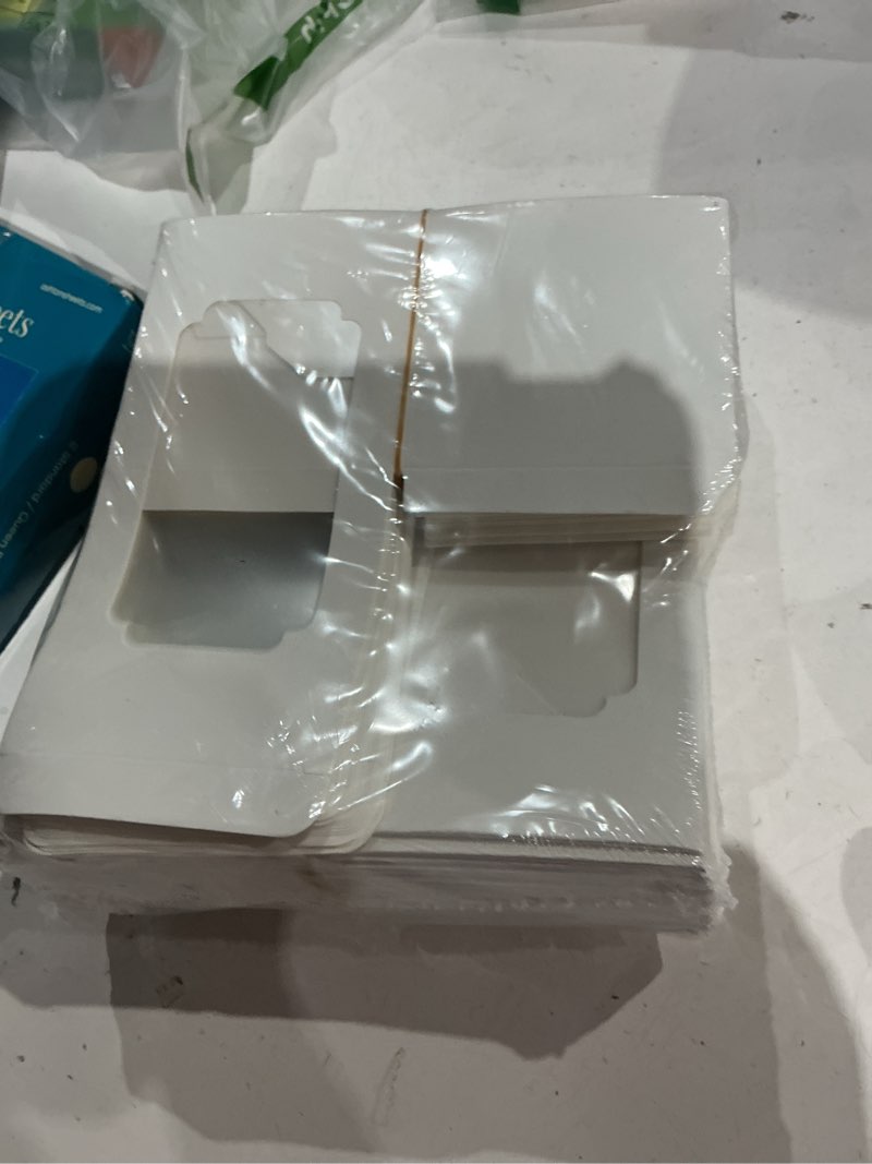 Condition photo showing Good Condition for boomiboo 50 pack individual cupcake containers, cupcake boxes with window, food grade cupcake holders with inserts, stackable deep cupcake carrier (white) white 50 pcs