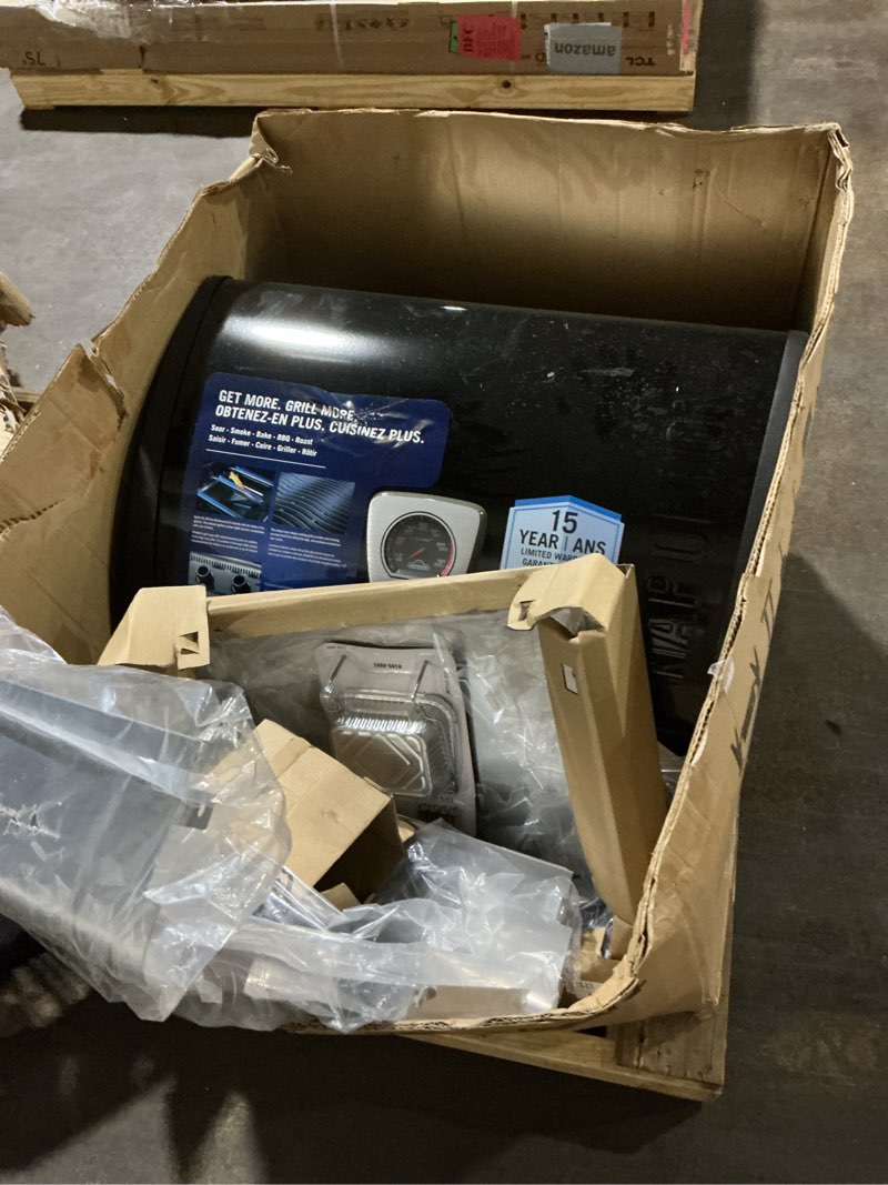 Condition photo showing As Is for (Similar) Napoleon Rogue 525 Propane Gas Grill, Black, Durable 4-Burner BBQ