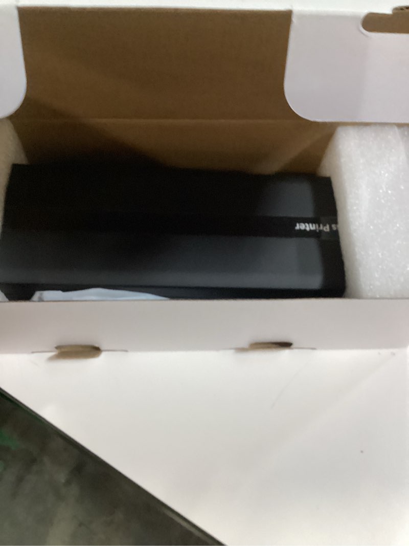 Condition photo showing New/Like New for COLORWING Portable Printers Wireless for Travel, 300DPI Mini Compact Inkless Printer, Thermal Bluetooth Printer Compatible with Android and iOS Smartphone & Tablet & Laptop - Black