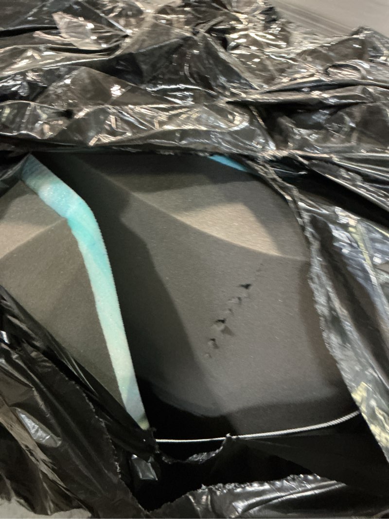 Condition photo showing As Is for Extra Firm Mattress Topper Twin Size 3 Inch, Pain Relieving Foam Bed Topper for Extra Support, Gel Memory Foam&High-Density Foam Mattress Pad, CertiPUR-US Certified Extra Firm 3 Inch Twin