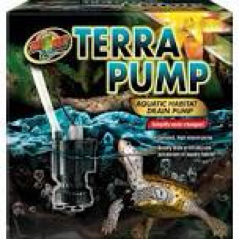 Simplify water changes with Zoo Meds Terra Pump aquatic habitat drain pump! The powerful motor will drain most habitats in under 5 minutes and will refill with the same speed. The Terra Pump is engineered with side mounting suction cups at the intake line  so you can secure the device to the glass and have it auto shut off once youve drained to the desired level.