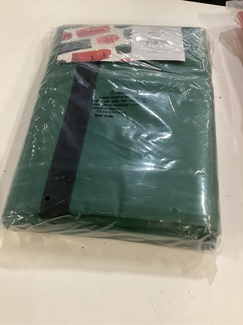Condition photo showing New/Like New for zober 600d oxford fabric large christmas tree storage bag - fits 9 ft artificial trees - tear proof waterproof christmas tree bag for storage box for xmas - strong, durable handles - card slot - green 9 ft green