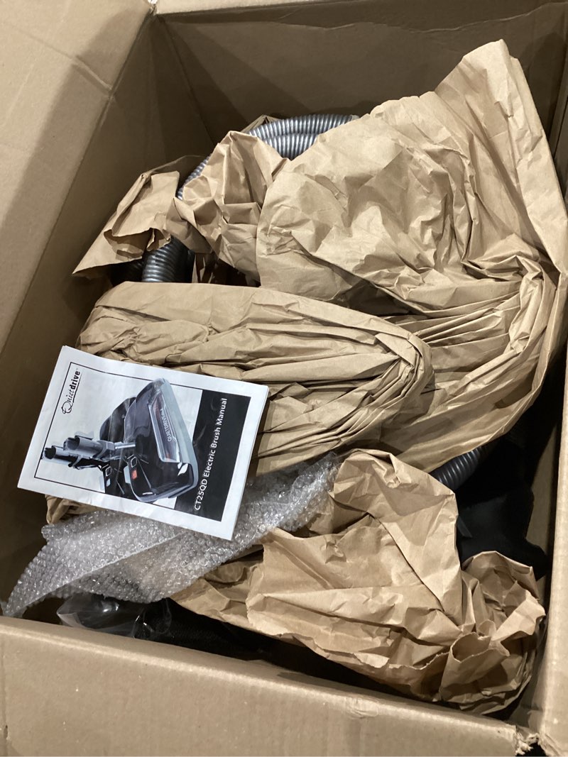 Condition photo showing As Is for cen-tec systems ct25qd 91596 central vacuum electric brush , black