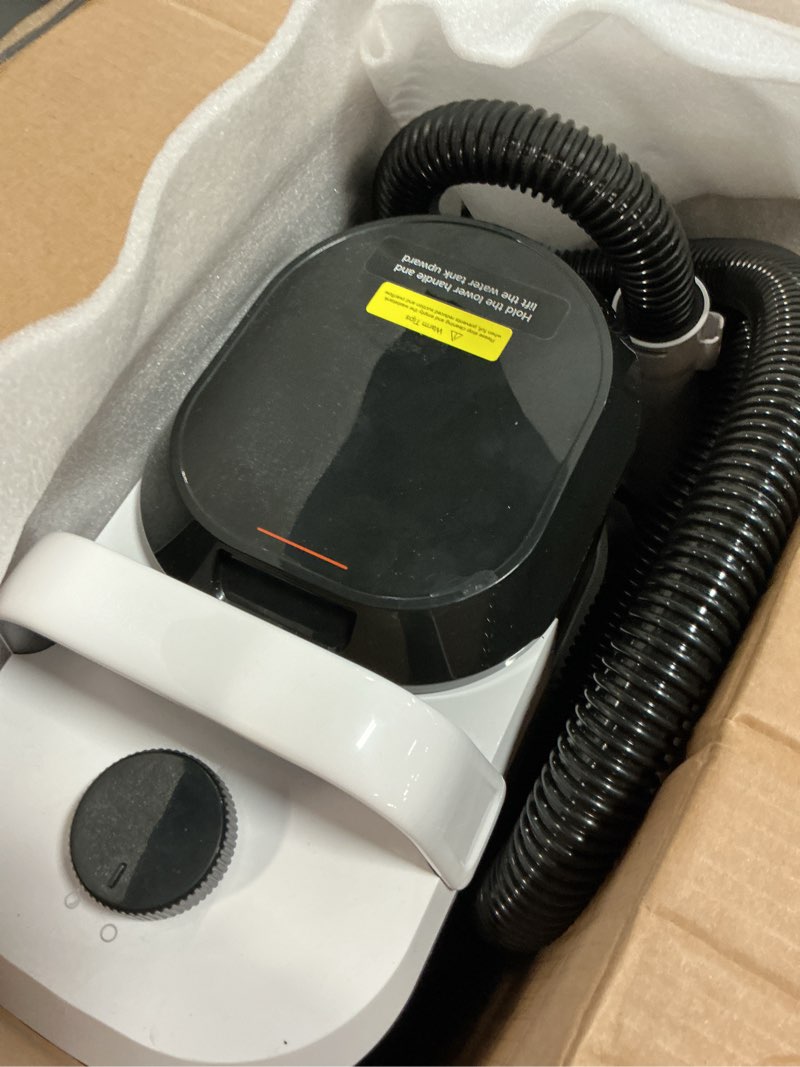 Condition photo showing Good Condition for uwant portable carpet and upholstery for deep cleaner, 18kpa carpet cleaner machine for cars, pets with pet pro solution and self cleaning set of 1 for spot, rug, couch white-cappuccino
