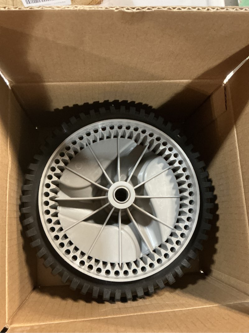 Condition photo showing New/Like New for 2 pack 583719501 194231x460 front lawn mower wheels compatible for craftsman lawn mower parts husqvarna & hu front wheel drive self propelled lawn mower 583719501-2 pack