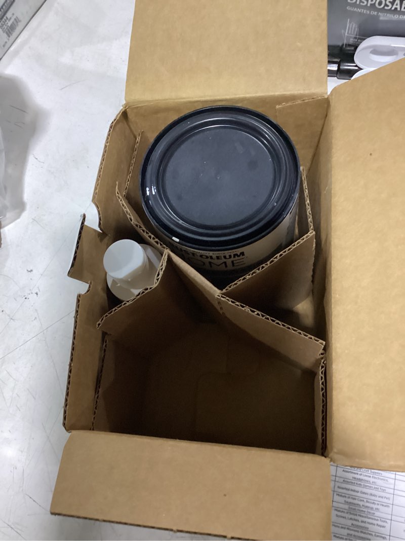 Condition photo showing Good Condition for rust-oleum 384964 home marble countertop coating kit, 72 fl oz, white