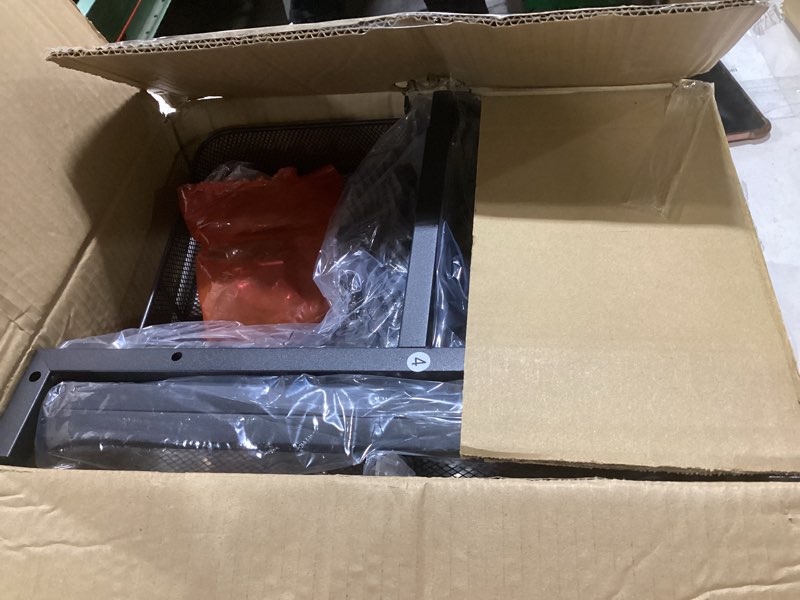 Condition photo showing New/Like New for Vacuum Stand for Dyson V15 V12 V11 V10 V8 V7 V6 Gen5, Standing Dock with Accessory Holder, Vacuum Attachments for Dyson Replacement Parts, Floor Docking Station with Cordless Vacuum Storage Organizer Black