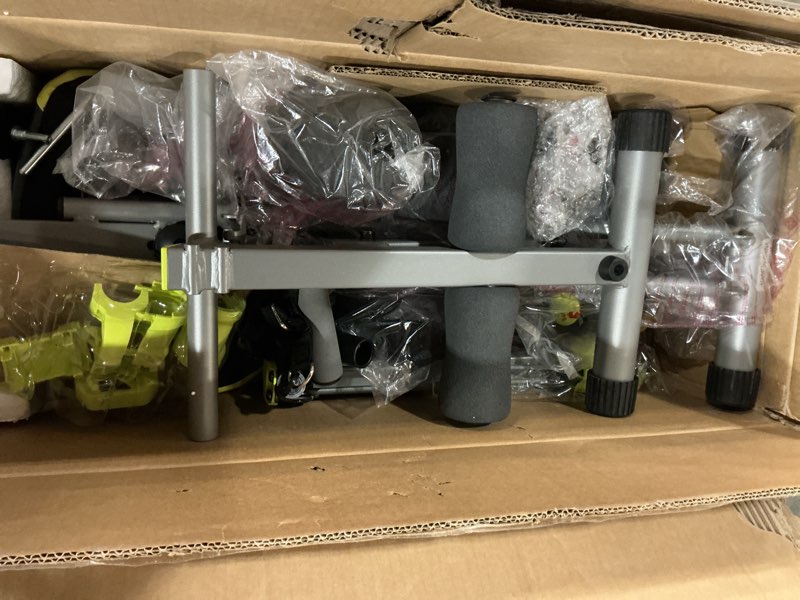 Condition photo showing As Is for (INCOMPLETE) WONDER CORE 2 Total Gym Machine, Ab Workout Equipment, Adjustable Ab Machine for Stomach Workout, Sit Up Exercise Equipment for Home Workouts, Abdominal Trainer, Ab Lounger Exercise Chair Green