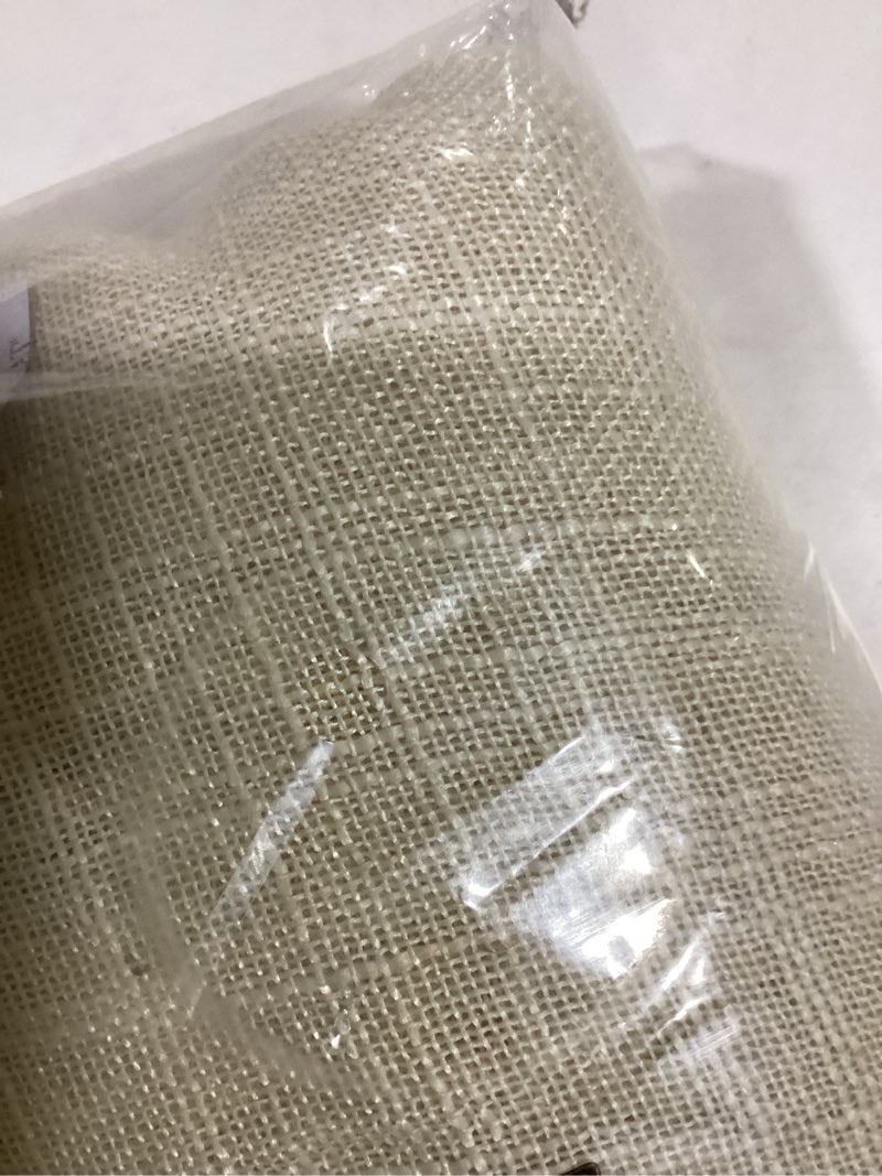 Condition photo showing As Is for lamit semi sheer linen curtains 78 inch length for living room 2 panels set, bronze grommet light filtering panels neutral drapes for bedroom farmhouse, 52 x 78 inch, linen 52"w x 78"l (pack of 2) linen