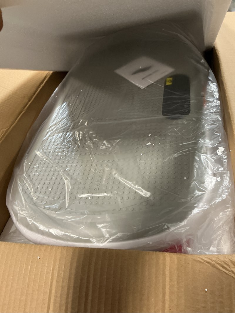 Condition photo showing Good Condition for merach vibration plate exercise machine, vibration plate 440 lbs capacity, bluetooth and silicone pedal, stimulate deep fat, vibration plate for lymphatic drainage, vibrating for weight loss white