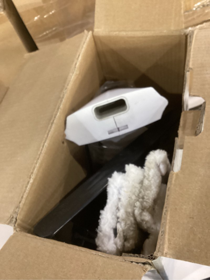 Condition photo showing As Is for window vacuum squeegee cordless, electric window cleaner tool with water collection tank, window cleaning kit shower squeegee for glass doors, windows, mirrors, car