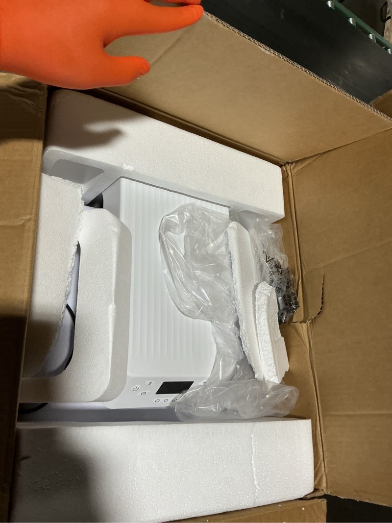Condition photo showing As Is for htvront auto heat press machine for t shirts - 15x15 smart t shirt press machine with auto release - professional heat press for sublimation, vinyl, heat transfer projects white