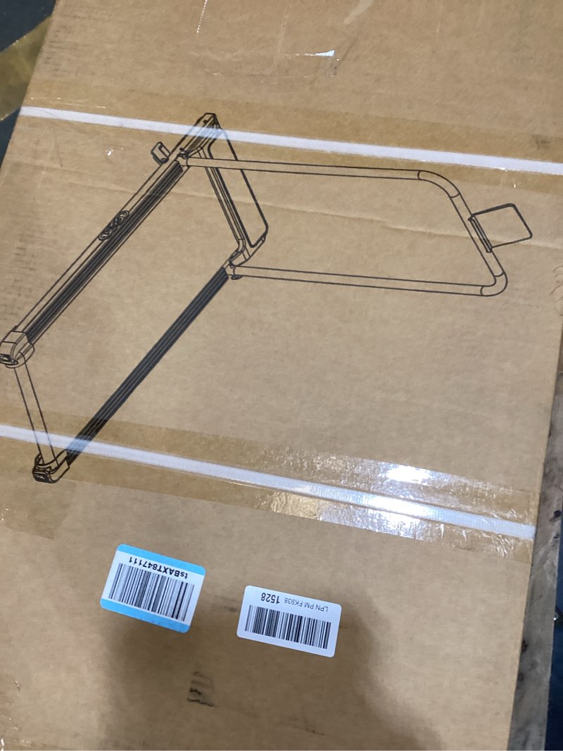 Condition photo showing New/Like New for KASSADIN Walking Pad with Handle Bar, 2026 Upgrade Portable Small Treadmill with Handles for Home Small, 3.0HP Under Desk Walking Pad Treadmill with Incline, 0.6-7.6MPH, 350LBS Black-3