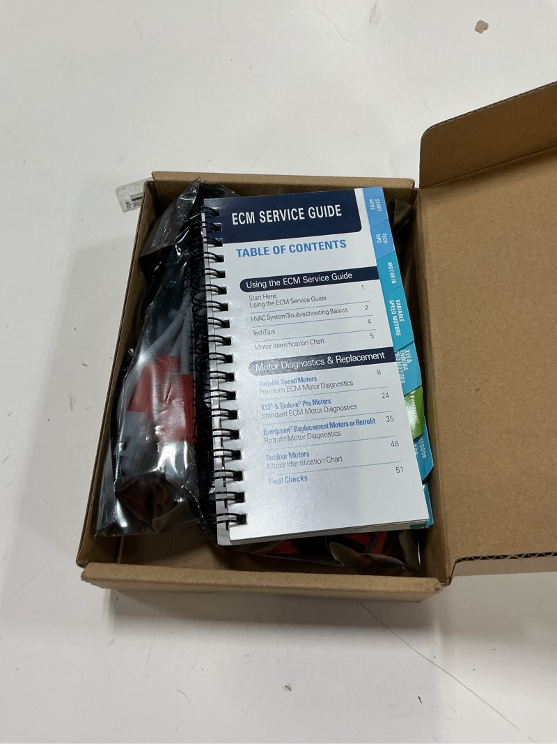 Condition photo showing New/Like New for ecm motor diagnostic tool, compatible with genteq tecmate pro - ecm tool | accurate troubleshooting and repair; ideal for hvac maintenance, troubleshooting and routine repair work.