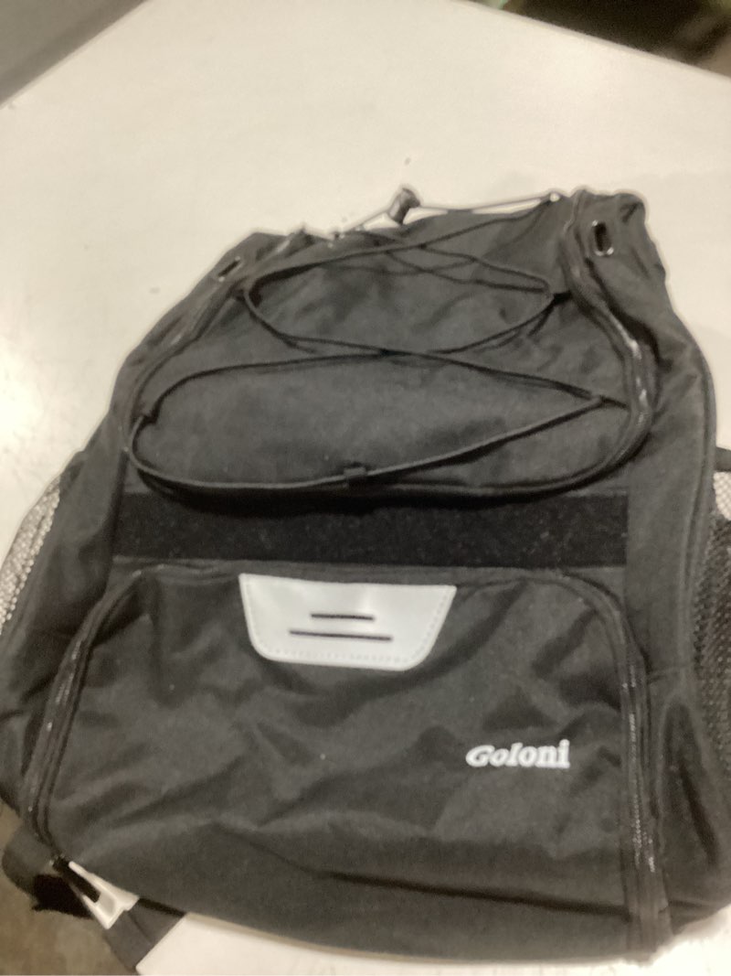 Condition photo showing Good Condition for basketball backpack for men and women,sports bag with ball compartment,gym backpack with shoe compartment x-large black
