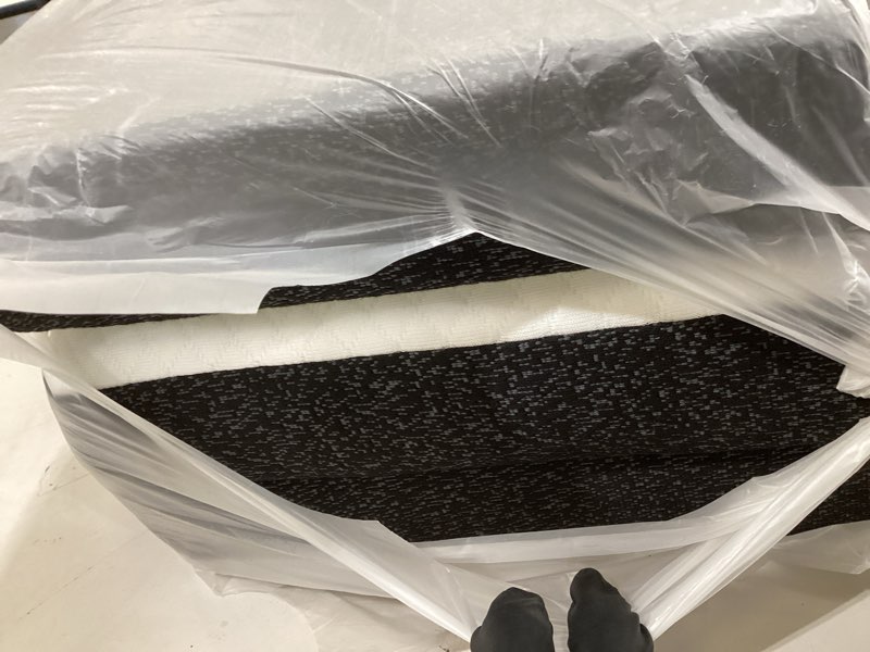 Condition photo showing As Is for OLIXIS Tri-fold Memory Foam Mattress - 3 Inch Single Size Portable Floor Bed, Foldable Mat for Adults, Collapsible and Washable Cover with CertiPUR-US Certified, for Travel & Camping & Yoga Single 3-inch