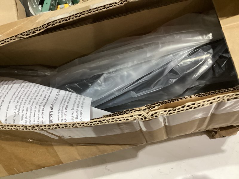 Condition photo showing Good Condition for LCD Facial Steamer Professional for Clean Skin, Skin Care Use at Home, Beauty Salon, Spa with Hot Mist, Timer Function, Adjustable Height, Rolling Wheels - Black