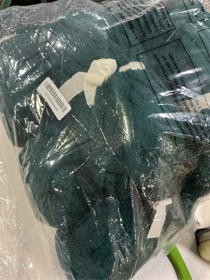 Condition photo showing Good Condition for hombys dark green chunky chenille yarn for crocheting and knitting, super bulky thick fluffy yarn for hand knitting blanket, soft plush yarn, 8 jumbo pack (27 yds, 8 oz each skein) dark green 8 pack
