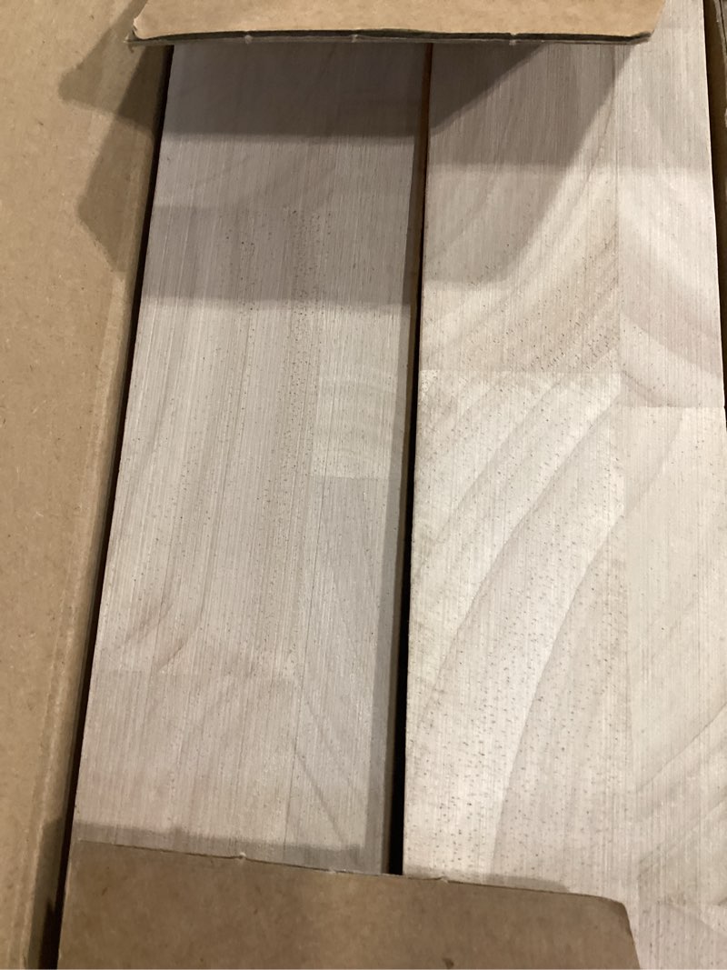 Condition photo showing Good Condition for 4 pcs 1 3/4" w x 6 1/2" d x 9" h traditional wood corbels wooden shelf brackets unfinished paintable solid wooden bracket for doorway countertops home shelves cabinet furniture support 4 1 3/4"w x 6 1/2"d x 9"h