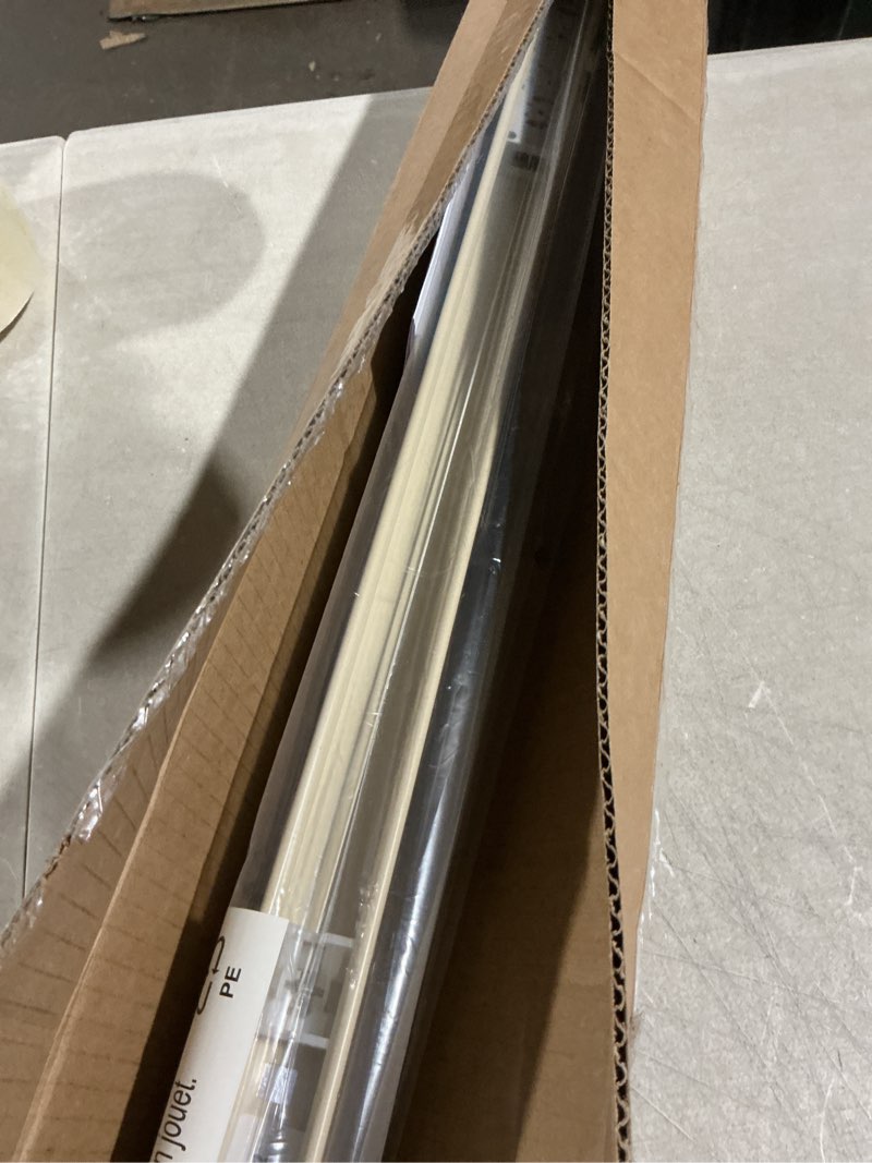 Condition photo showing Good Condition for lazblinds cordless cellular shades, no tools no drill blackout honeycomb shades pleated blinds for windows, 43.5'' w x 48'' h, soft cream blackout-soft cream 43 1/2'' w x 48'' h