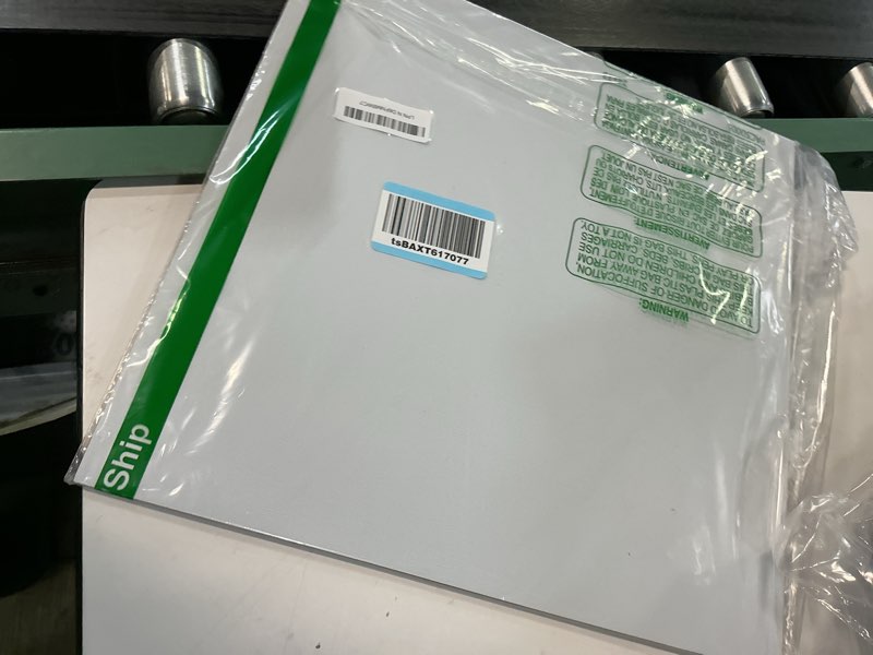 Condition photo showing New/Like New for 4 pcs 16" x 16" acrylic flexible mirror sheets, peel and stick mirror tiles on mirrors for wall, full length body mirror for home gym, bedroom, door and bathroom decor