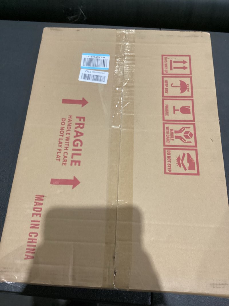 Condition photo showing New/Like New for lavie home 16 x 24 poster frame white, display pictures 12x18 with mat or 16x24 without mat, stable and sturdy picture frame and polished plexiglass, horizontal and vertical format of the wall?1 pack? 16x24 white