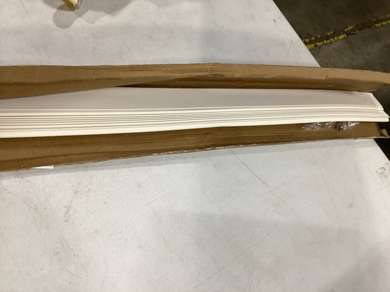Condition photo showing Good Condition for door draft stopper, 36” length cuttable weather stripping door seal, strong adhesive door sweep for exterior and interior doors (2, white)