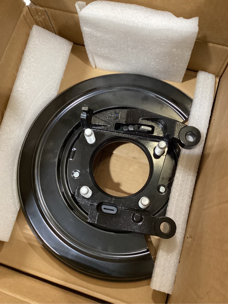 Condition photo showing Good Condition for A-Premium Rear Passenger Loaded Parking Brake Backing Plate Assembly Compatible with Ford Models - F-250 Super Duty/F-350 Super Duty 2005-2012, F-450 Super Duty/F-550 Super Duty 2011-2012