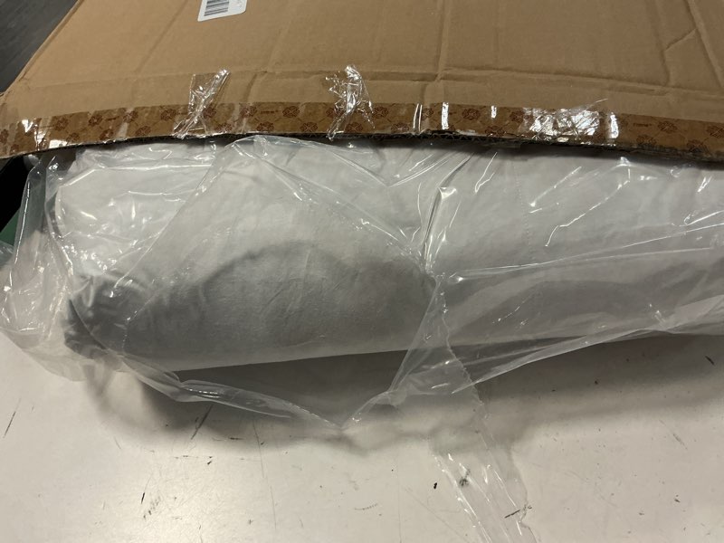 Condition photo showing Good Condition for luxury goose down feathers comforter, twin size all seasons 100% organic cotton duvet insert, hotel collection comforter ultra soft 550+ fill power feather&down proof duvet insert (90"x68") white-all seasons twin