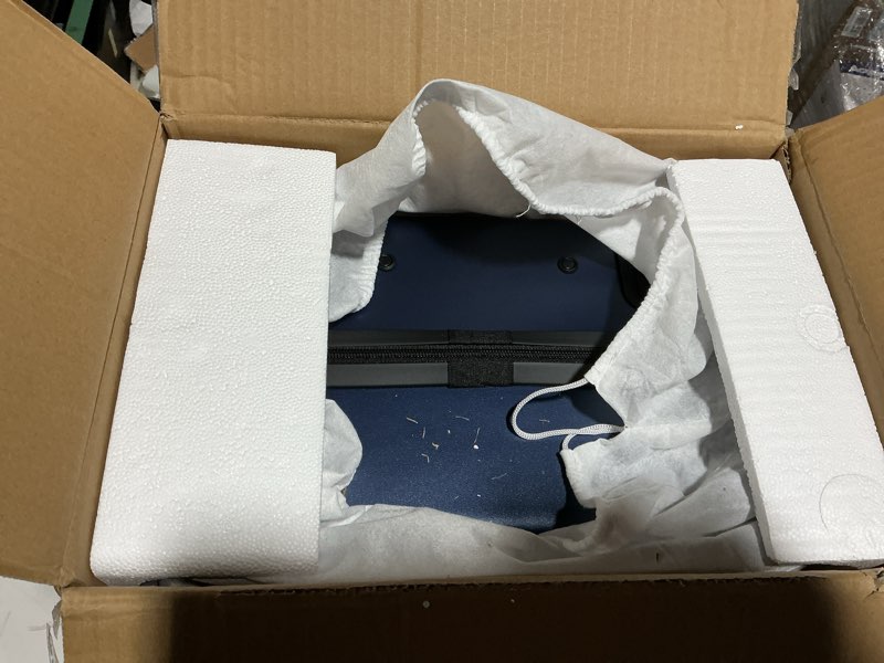 Condition photo showing Good Condition for LEVEL8 Carry On Luggage with Compartment, 20 Inch Lightweight Hard Shell Rolling Suitcase with Wheels Airline Approved with Front Pocket, Double Tsa Locks, Navy Blue 21.6" x 14.9" x 10.2" Navy Blue