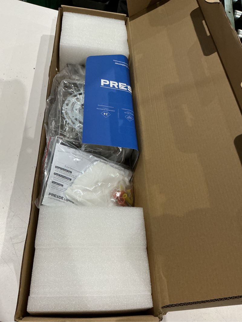 Condition photo showing Good Condition for presde 24inch modern bathroom vanity light for bathroom light fixtures over mirror brushed nickel led vanity lighting bar dimmable
