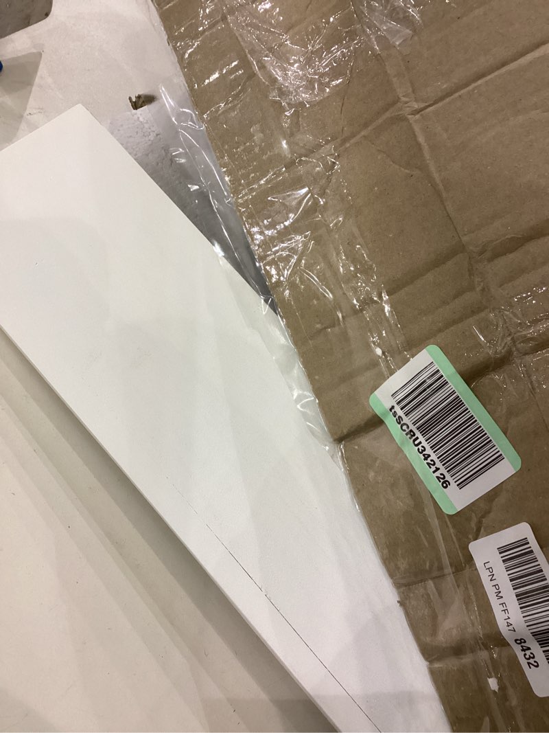 heimlove picture ledge shelf, long floating shelf for wall, white picture shelf with lip for wall decor,living room bedroom bookshelf photo frames nursery book shelves for storage white