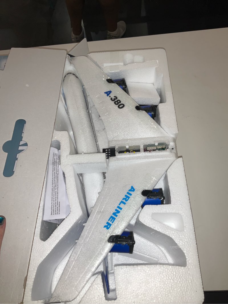 A380 model airplane 