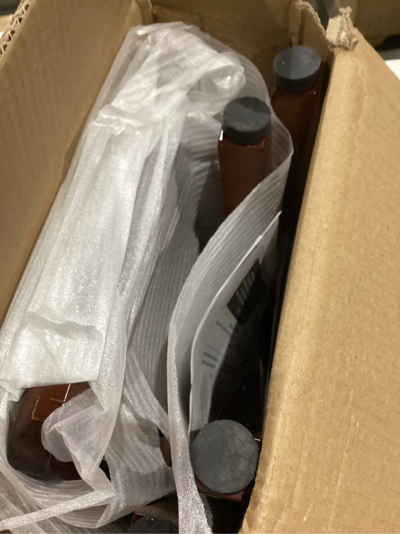 Condition photo showing Good Condition for Bamboo Shower Bench Stool with Storage Shelf, Waterproof Shower Chair Spa Bath Seat, Shower Stool for Inside, Bathroom Bench Seat for Adults Elderly Seniors for Indoor or Outdoor Use(Walnut)