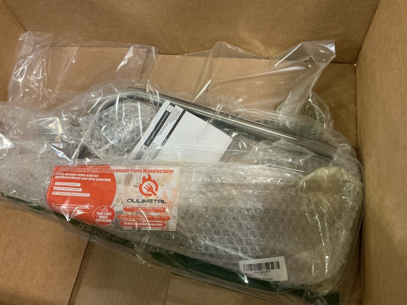 Condition photo showing Good Condition for qulimetal 41862 grill burner for weber q2200, q2000, q220, q200 grills, 396000, 396001, 396002, 566002, 53060001, 54060001, 304 stainless steel q2000 burner tube part for 69956, 20.5" 20.5" (fits q 200/2000 series)