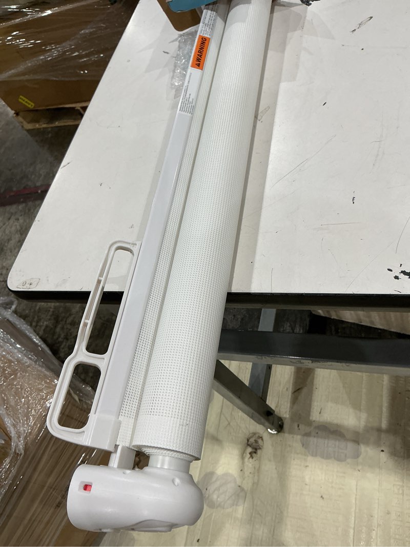 Condition photo showing Good Condition for probebi retractable dog gate for the house extends to 54" wide 34" tall, gates for baby indoor, stair gate for outdoor, staris, hallways, doorways, deck, porch, need drilling