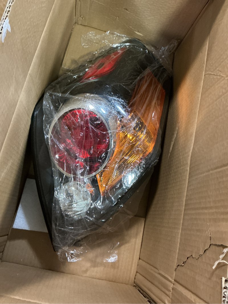 Condition photo showing Good Condition for tail light assembly fit for 2007-2012 nissan altima 4-door sedan 2007 2008 2009 2010 2011 2012 nissan altima driver and passenger side chrome trim set