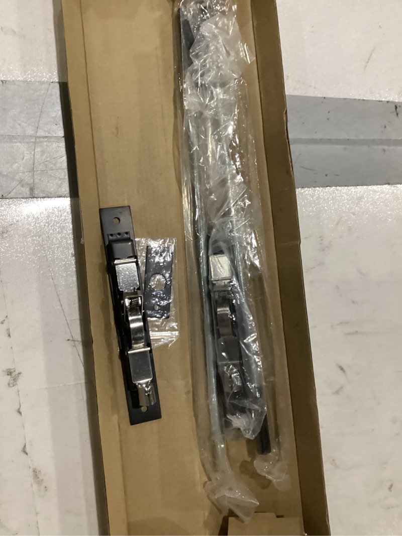 TOGU 2 Pack BGC 15" Solid Stainless Steel Lever Extension Flush Bolt For Metal Doors,Flush Mount Ext