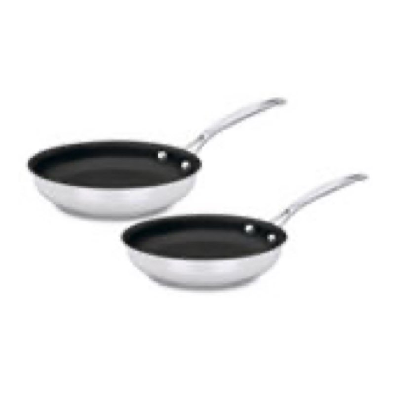 Similar Cuisinart Chef's Classic Stainless Steel 2-pc. Skillet Set