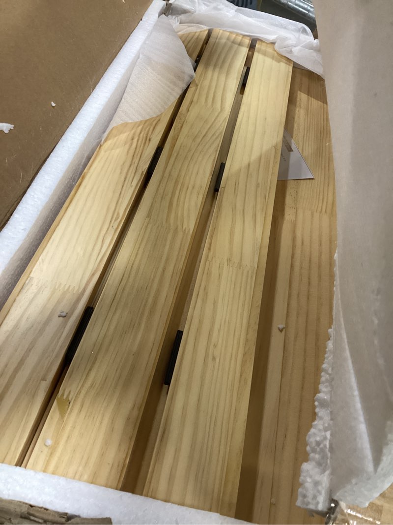 Condition photo showing Good Condition for Solid Wood Shelf Covers for Wire Shelving, Wire Rack Covers for Closet Shelves (5pcs, 24" W x 16" D) Natural Wood 24"W x16"D x2.6"H