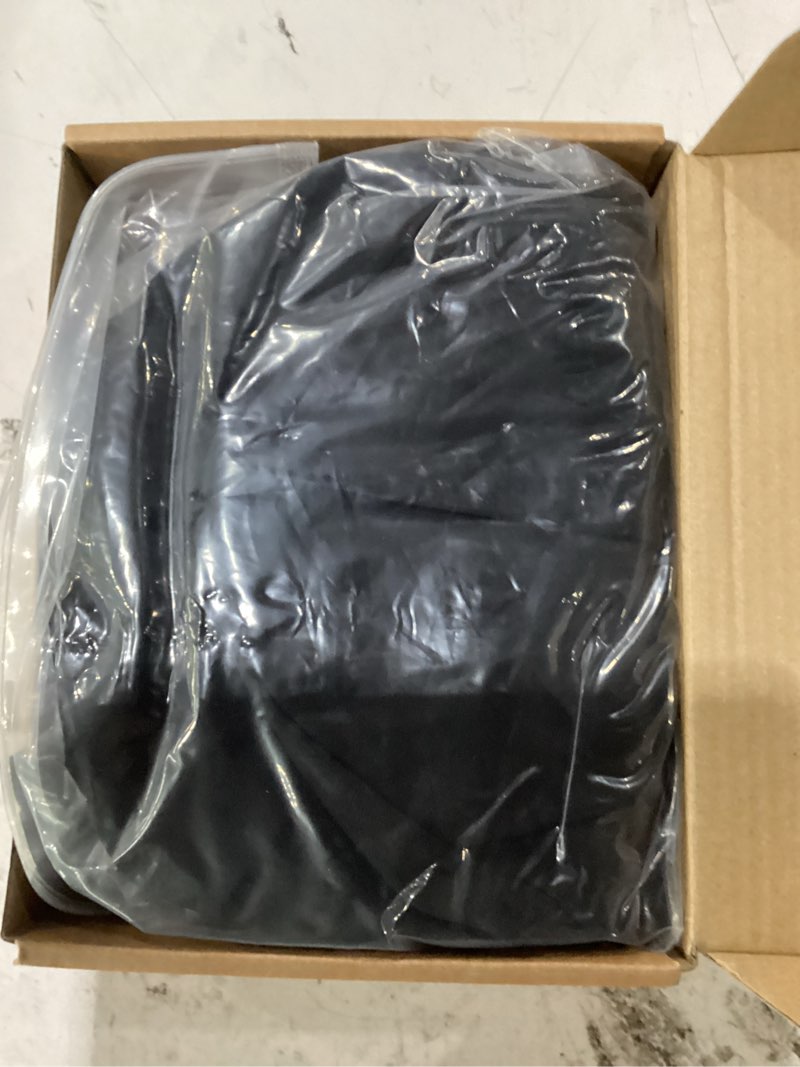 Condition photo showing New/Like New for small sling bag with rfid blocking, mini fanny pack for women and men, convertible crossbody anti theft chest bag for travel hiking running, black