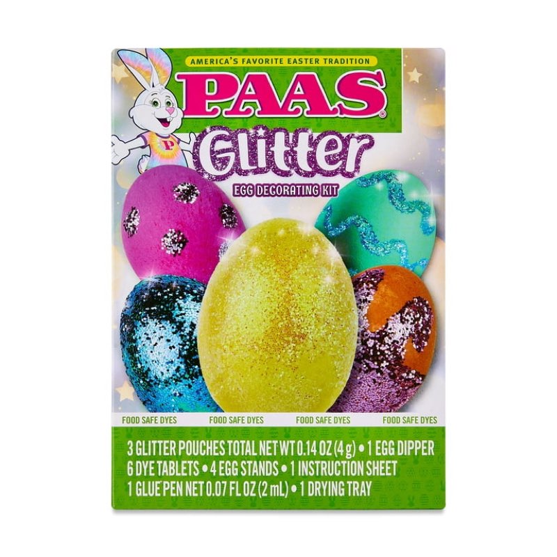 PAAS® Glitter Easter Egg Decorating and Dye Kit, 1 Each 2 Pack