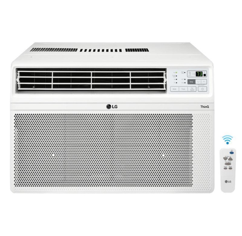 lg 18,000 btu 208/230v, 15amp electronic smart wac w/remote upc