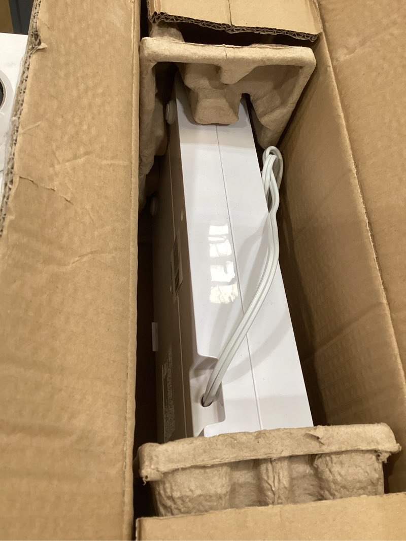 Condition photo showing As Is for FoodSaver Compact Vacuum Sealer Machine with Airtight Bags and Roll - Ideal for Sous Vide and Airtight Food Storage, White