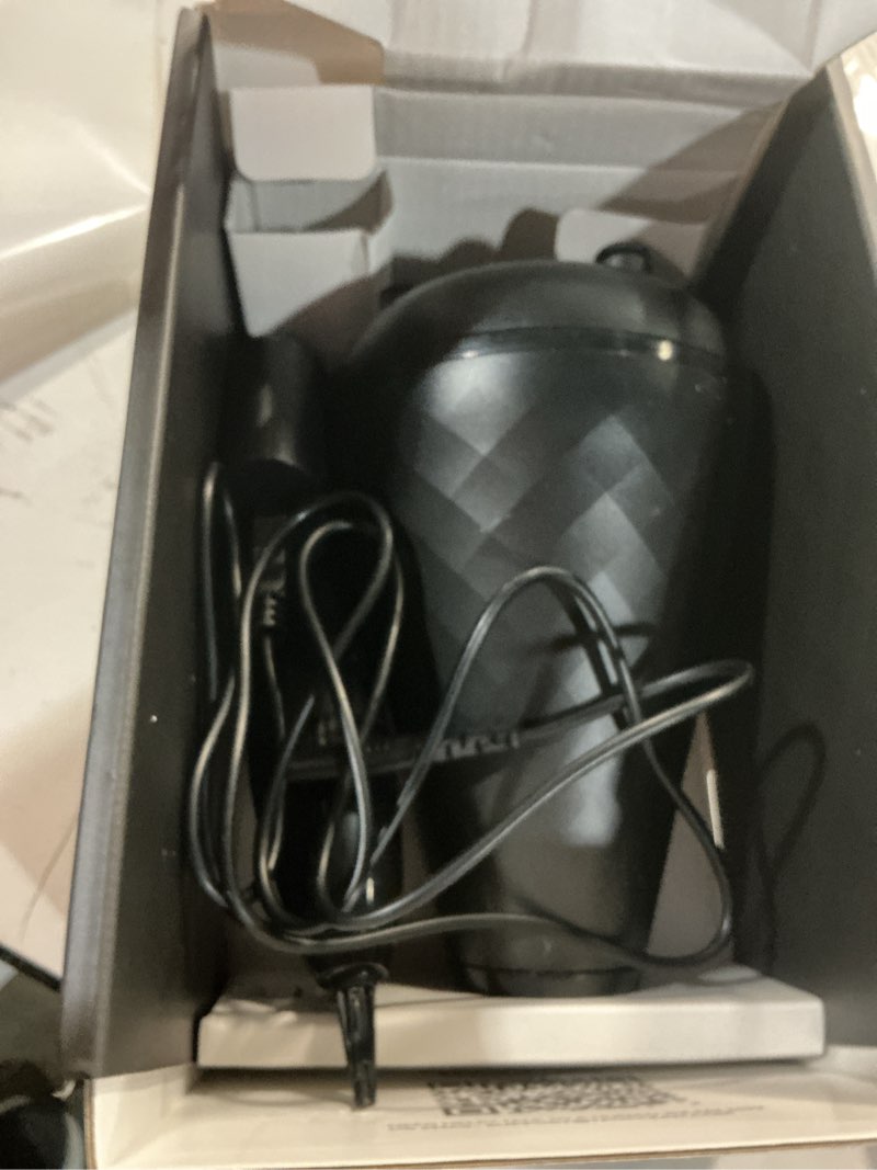 Condition photo showing As Is for tao clean uv sanitizing sonic toothbrush and cleaning station, electric toothbrush, dual speed setting, black